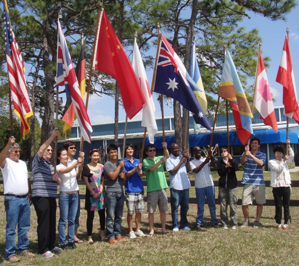 International pilot students at Crystal Aero Group